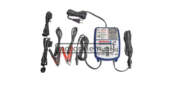 TecMate OptiMATE 3 x 2 Bank motor acculader-00
